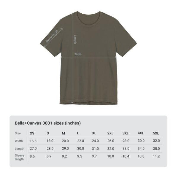 Unisex Jersey Short Sleeve Tee - Image 174