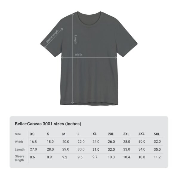 Unisex Jersey Short Sleeve Tee - Image 290