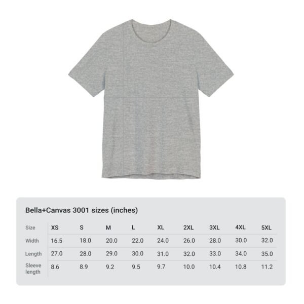 Unisex Jersey Short Sleeve Tee - Image 261