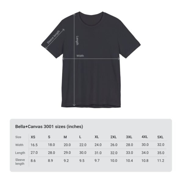 Unisex Jersey Short Sleeve Tee - Image 203