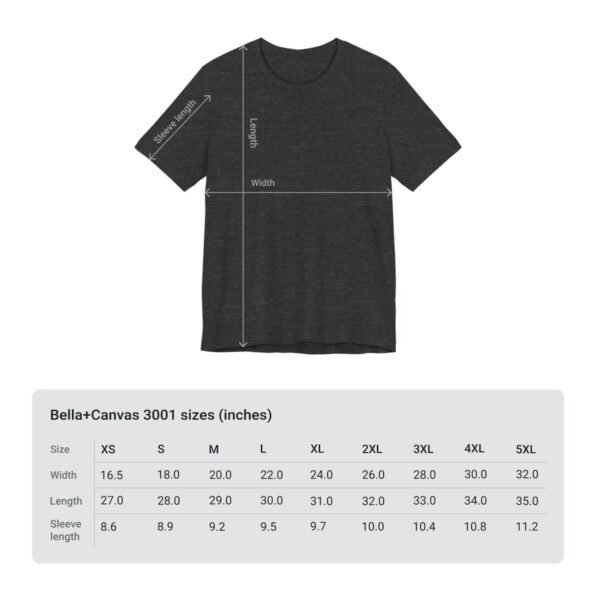 Unisex Jersey Short Sleeve Tee - Image 319
