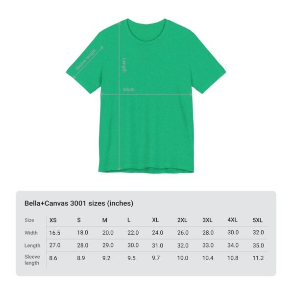 Unisex Jersey Short Sleeve Tee - Image 232