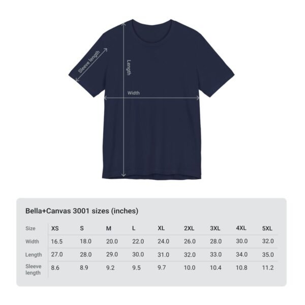 Unisex Jersey Short Sleeve Tee - Image 377
