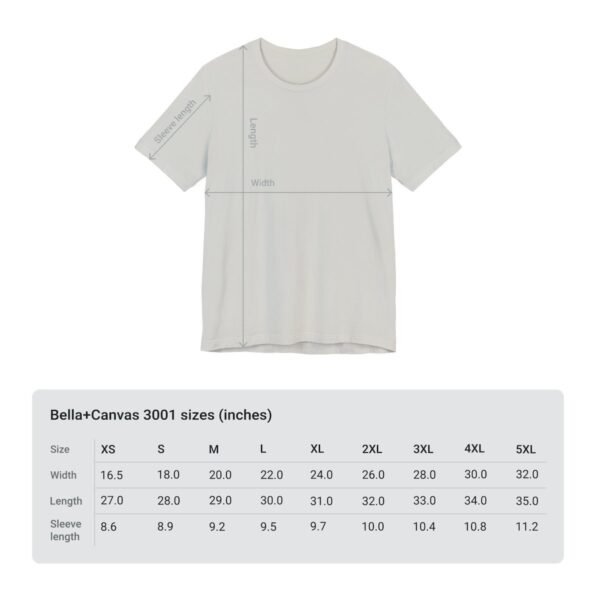 Unisex Jersey Short Sleeve Tee - Image 29