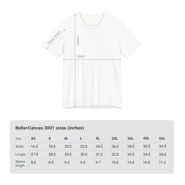 Unisex Jersey Short Sleeve Tee - Image 58