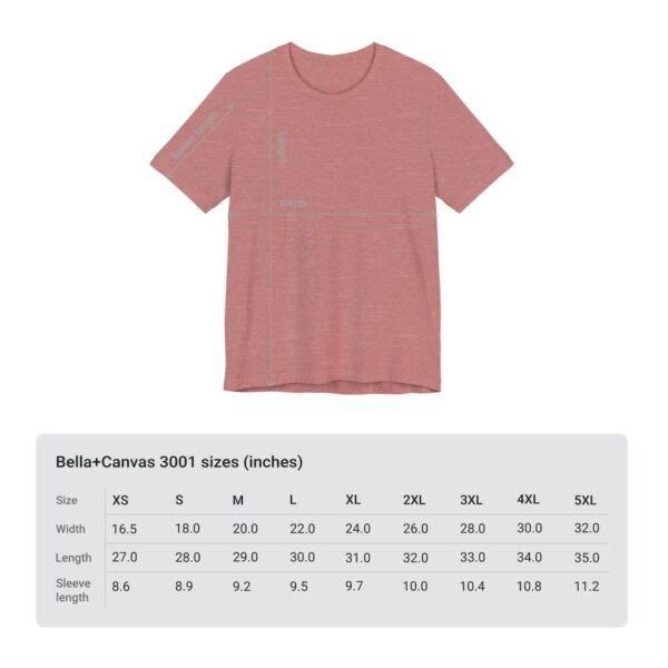 Unisex Jersey Short Sleeve Tee - Image 116
