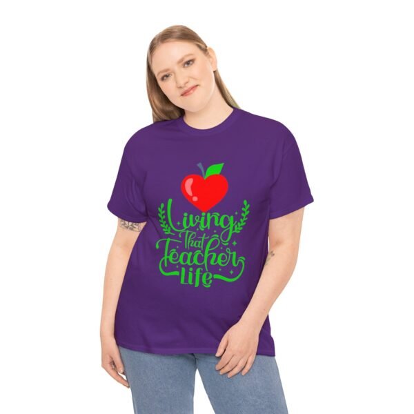 Teacher life Heavy Cotton Tee, teachers, teach, teaching, back to school - Image 298