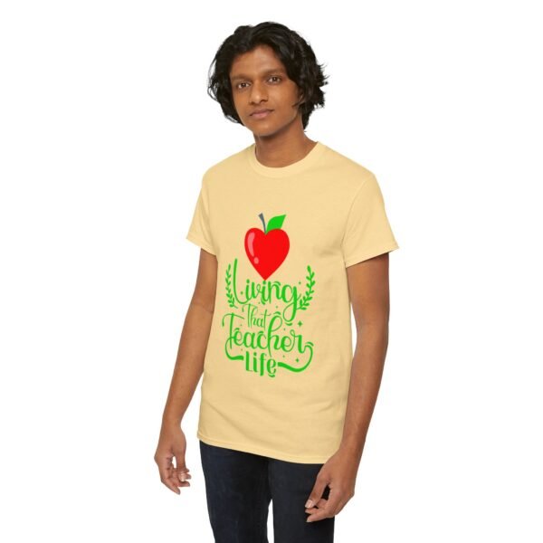 Teacher life Heavy Cotton Tee, teachers, teach, teaching, back to school - Image 100