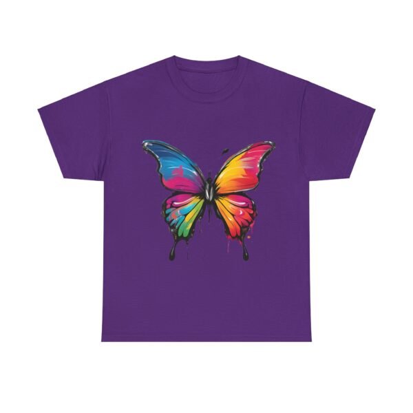 Painted butterfly Heavy Cotton Tee, butterfly, bright colors, t-shirts, butterflies - Image 38