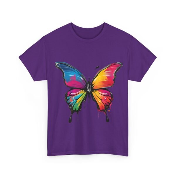 Painted butterfly Heavy Cotton Tee, butterfly, bright colors, t-shirts, butterflies - Image 40