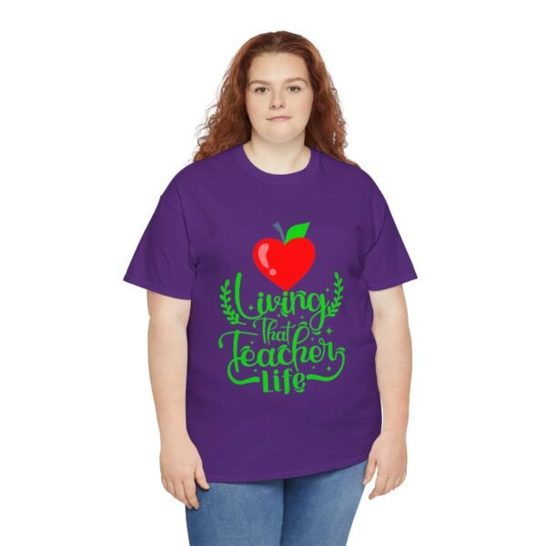 Teacher life Heavy Cotton Tee, teachers, teach, teaching, back to school - Image 312