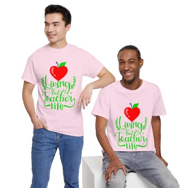 Teacher life Heavy Cotton Tee, teachers, teach, teaching, back to school - Image 350