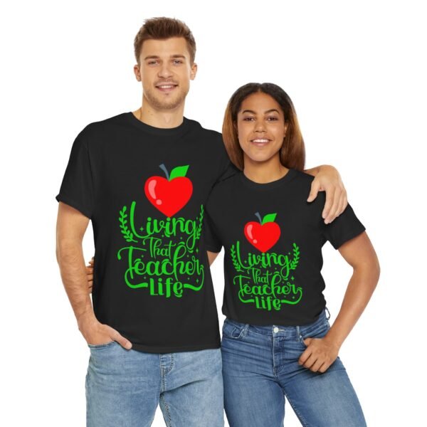 Teacher life Heavy Cotton Tee, teachers, teach, teaching, back to school - Image 51