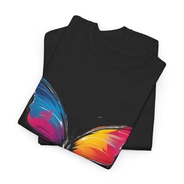 Painted butterfly Heavy Cotton Tee, butterfly, bright colors, t-shirts, butterflies - Image 33