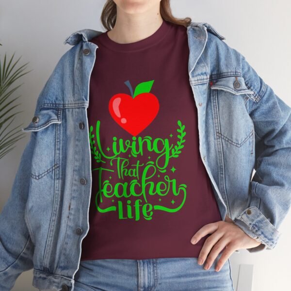 Teacher life Heavy Cotton Tee, teachers, teach, teaching, back to school - Image 158