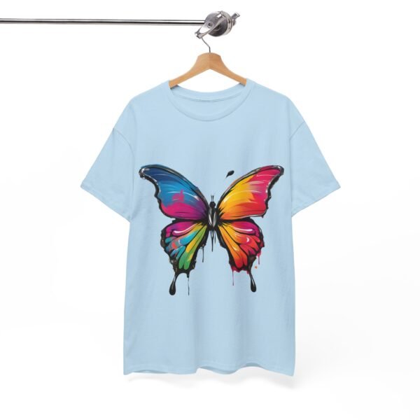Painted butterfly Heavy Cotton Tee, butterfly, bright colors, t-shirts, butterflies - Image 197