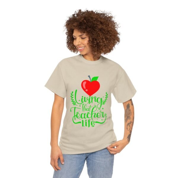 Teacher life Heavy Cotton Tee, teachers, teach, teaching, back to school - Image 66