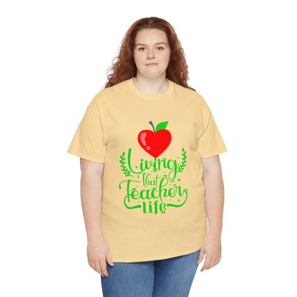 Teacher life Heavy Cotton Tee, teachers, teach, teaching, back to school - Image 96