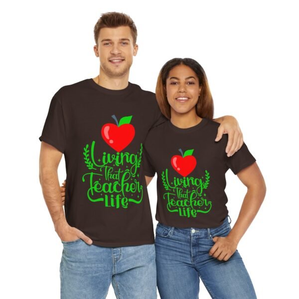 Teacher life Heavy Cotton Tee, teachers, teach, teaching, back to school - Image 186