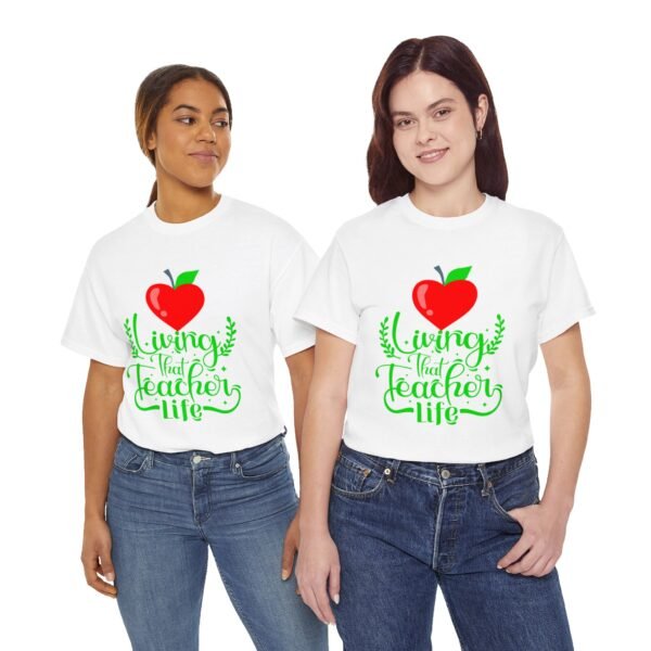 Teacher life Heavy Cotton Tee, teachers, teach, teaching, back to school - Image 25