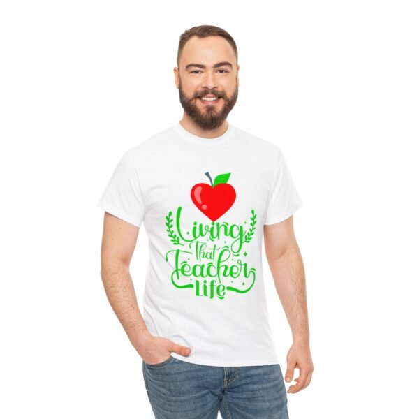Teacher life Heavy Cotton Tee, teachers, teach, teaching, back to school - Image 13