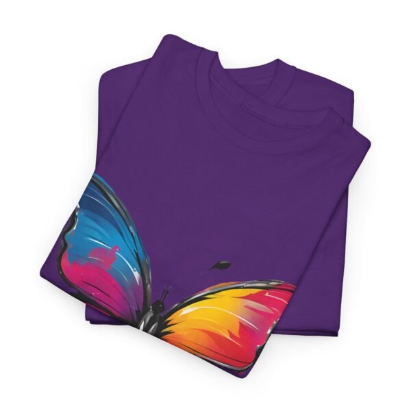 Painted butterfly Heavy Cotton Tee, butterfly, bright colors, t-shirts, butterflies - Image 42