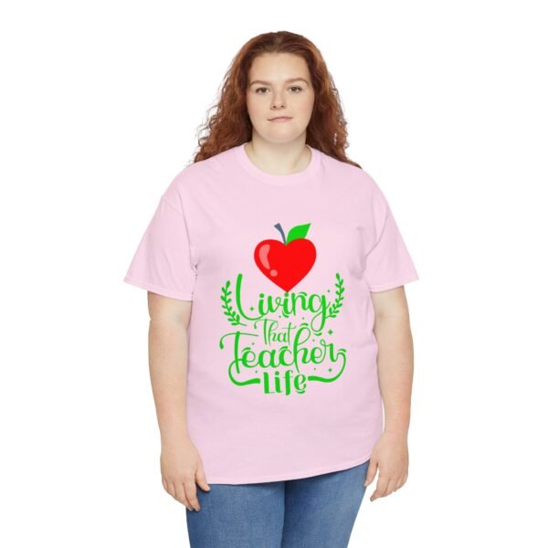 Teacher life Heavy Cotton Tee, teachers, teach, teaching, back to school - Image 339