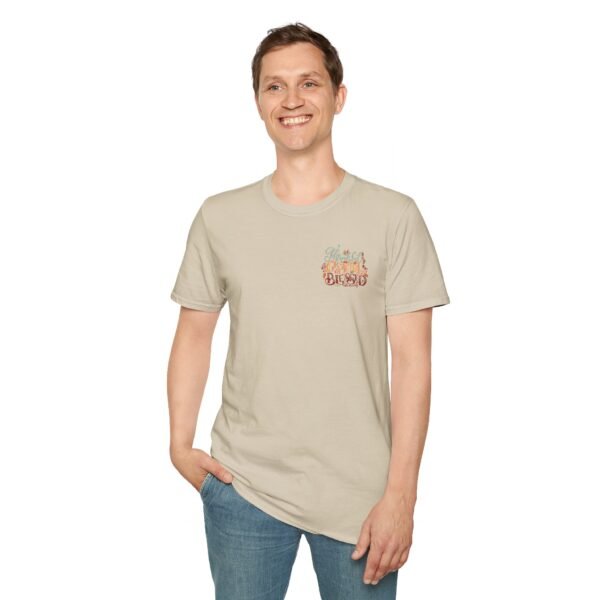 Thankful Grateful and Blessed Softstyle T-Shirt, fall, thankful, pumkins - Image 31