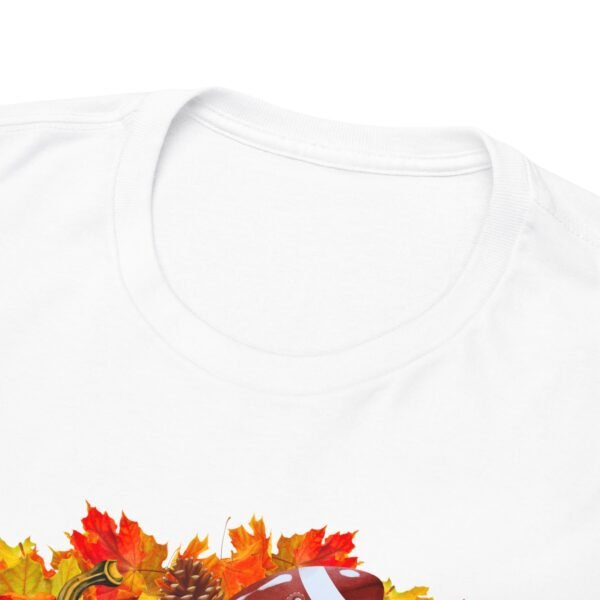 Tis the Season Cotton Tee, football, fall, pumpkins - Image 9