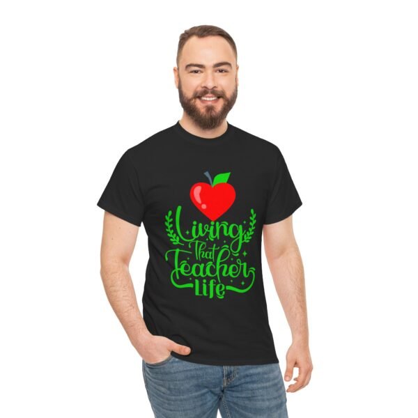 Teacher life Heavy Cotton Tee, teachers, teach, teaching, back to school - Image 40
