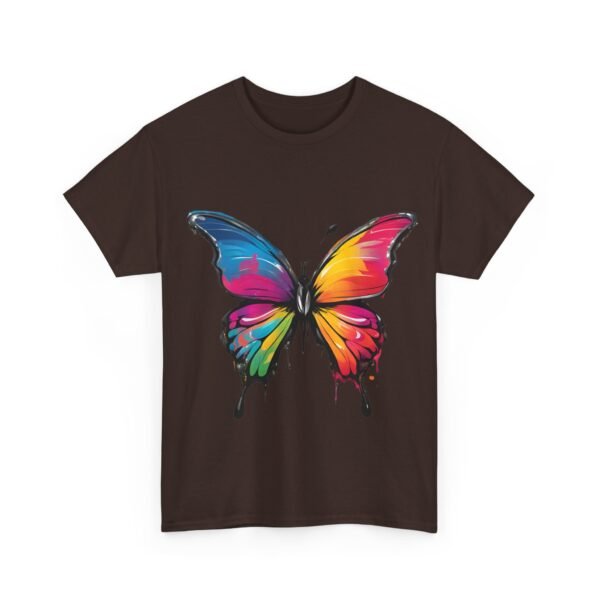 Painted butterfly Heavy Cotton Tee, butterfly, bright colors, t-shirts, butterflies - Image 112