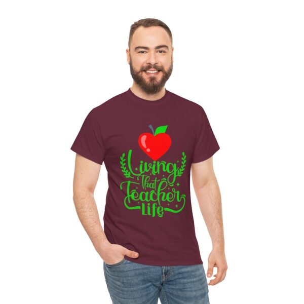 Teacher life Heavy Cotton Tee, teachers, teach, teaching, back to school - Image 148