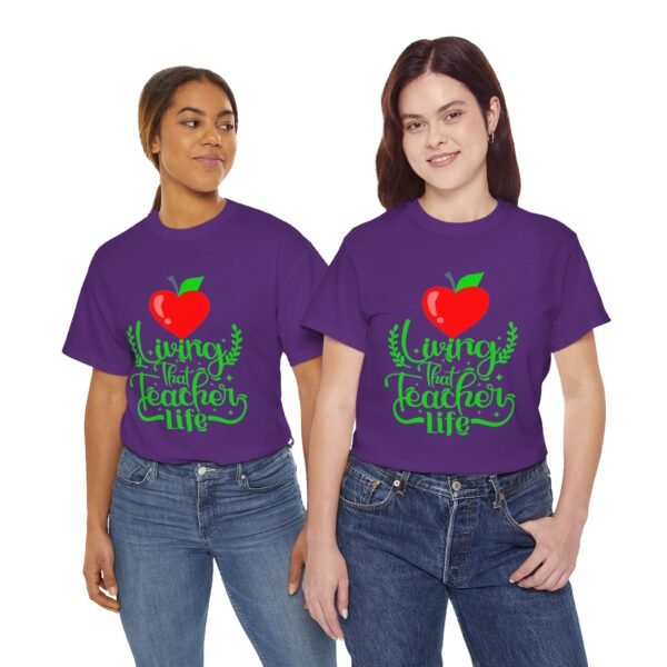 Teacher life Heavy Cotton Tee, teachers, teach, teaching, back to school - Image 322
