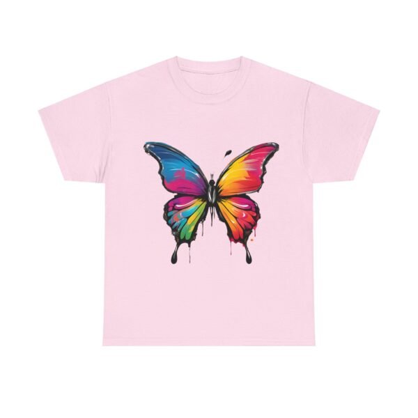 Painted butterfly Heavy Cotton Tee, butterfly, bright colors, t-shirts, butterflies - Image 65