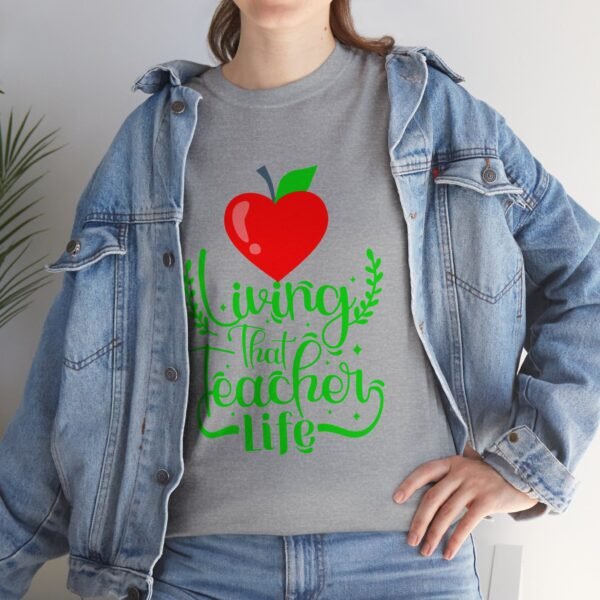 Teacher life Heavy Cotton Tee, teachers, teach, teaching, back to school - Image 131