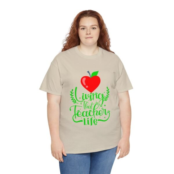 Teacher life Heavy Cotton Tee, teachers, teach, teaching, back to school - Image 69