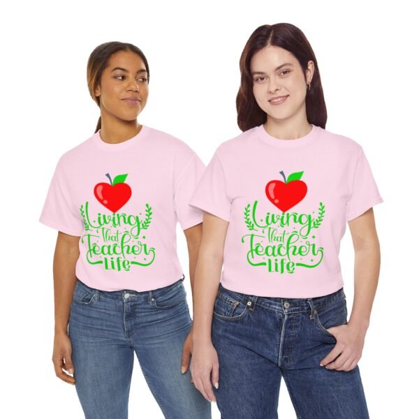 Teacher life Heavy Cotton Tee, teachers, teach, teaching, back to school - Image 349