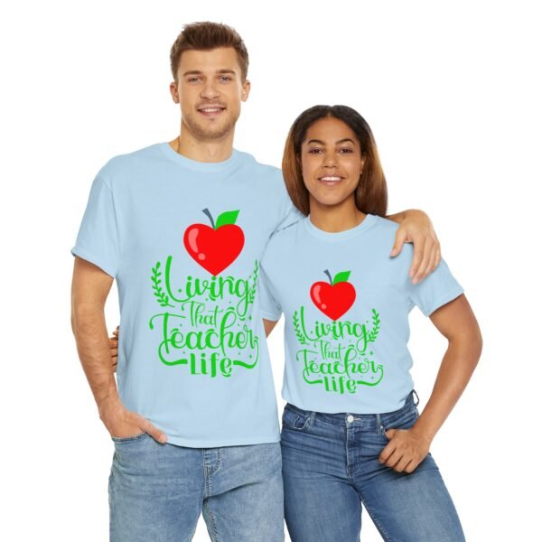 Teacher life Heavy Cotton Tee, teachers, teach, teaching, back to school - Image 240