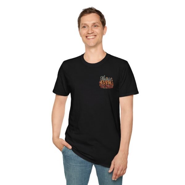 Thankful Grateful and Blessed Softstyle T-Shirt, fall, thankful, pumkins - Image 19