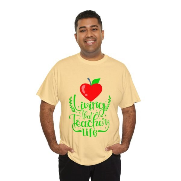 Teacher life Heavy Cotton Tee, teachers, teach, teaching, back to school - Image 98