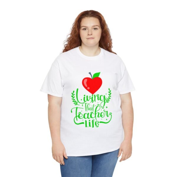 Teacher life Heavy Cotton Tee, teachers, teach, teaching, back to school - Image 15
