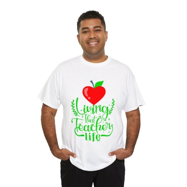 Teacher life Heavy Cotton Tee, teachers, teach, teaching, back to school - Image 17