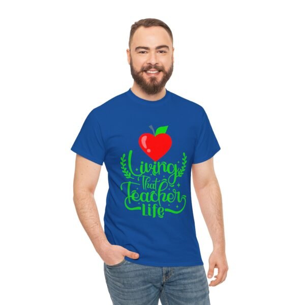 Teacher life Heavy Cotton Tee, teachers, teach, teaching, back to school - Image 256