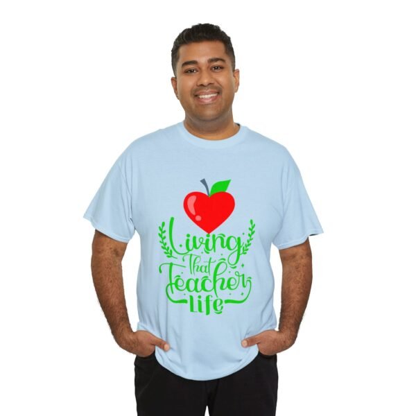 Teacher life Heavy Cotton Tee, teachers, teach, teaching, back to school - Image 233