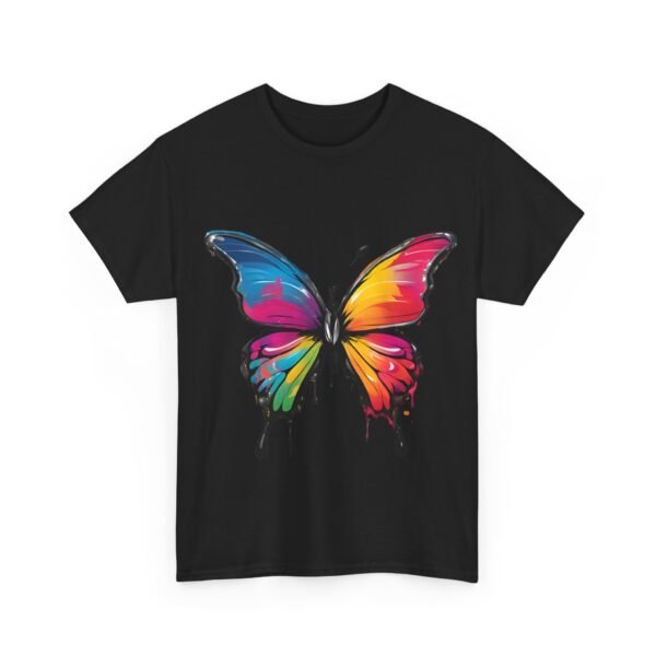 Painted butterfly Heavy Cotton Tee, butterfly, bright colors, t-shirts, butterflies - Image 31