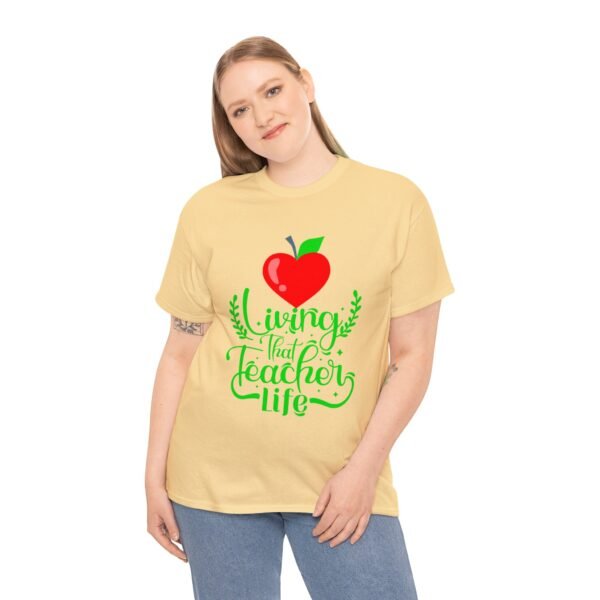 Teacher life Heavy Cotton Tee, teachers, teach, teaching, back to school - Image 82