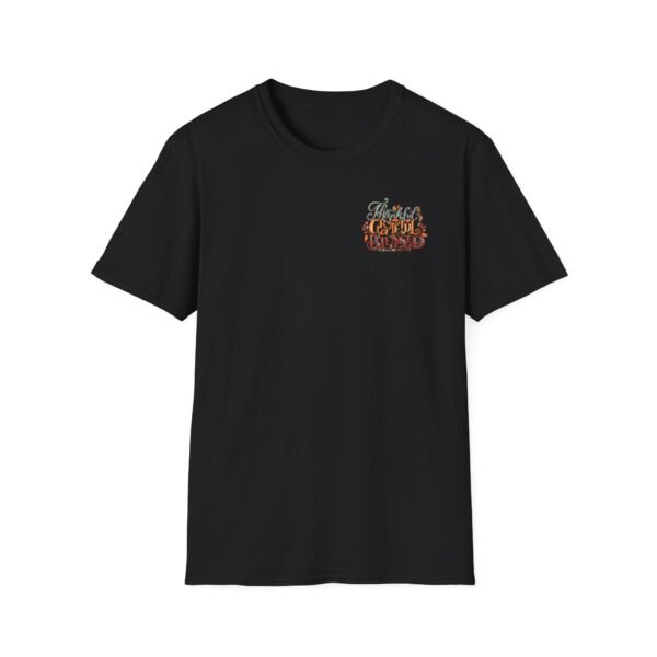 Thankful Grateful and Blessed Softstyle T-Shirt, fall, thankful, pumkins - Image 13
