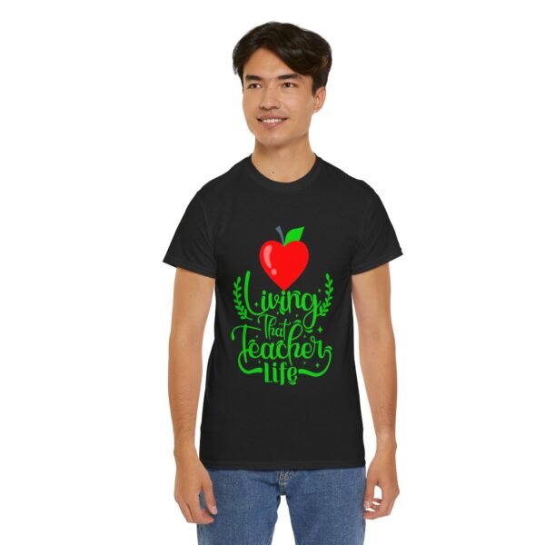 Teacher life Heavy Cotton Tee, teachers, teach, teaching, back to school - Image 48
