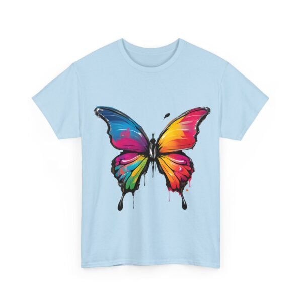 Painted butterfly Heavy Cotton Tee, butterfly, bright colors, t-shirts, butterflies - Image 193
