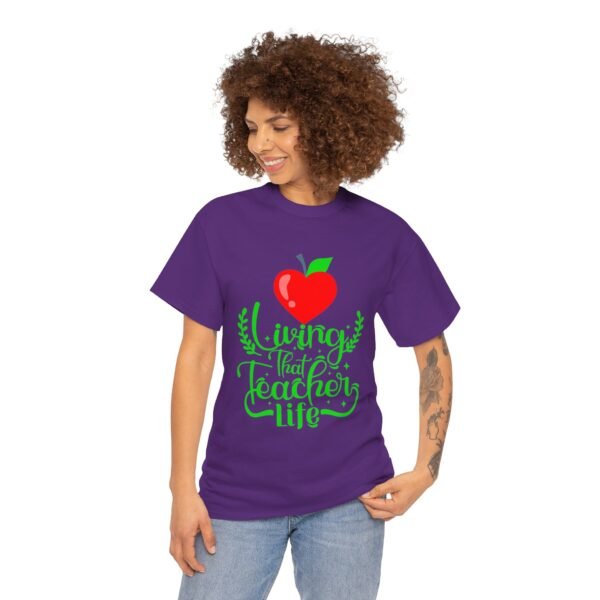 Teacher life Heavy Cotton Tee, teachers, teach, teaching, back to school - Image 309